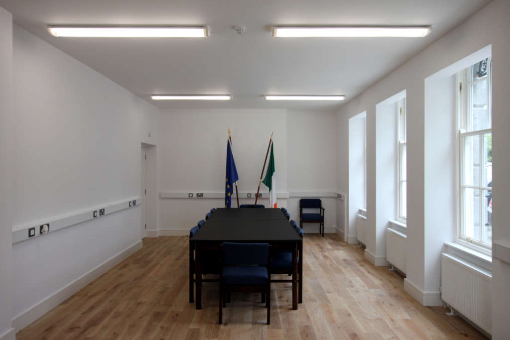 Hope Castle Gate Lodge council chamber