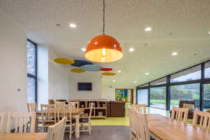 Errigal Truagh Dining area and day room