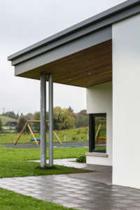 Errigal Truagh Exterior view to playspace